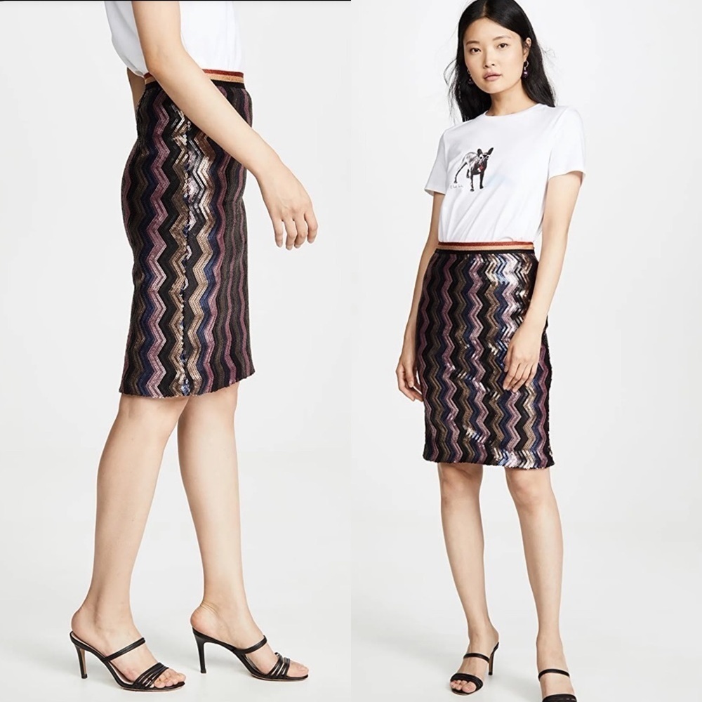 Le Superbe sequin pencil skirt size 2 New no tag